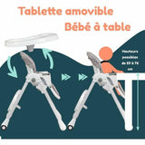 Highchair Bambisol Beige-3