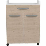 Occasional Furniture Oslo White Oak 60 x 44 x 81 cm-1