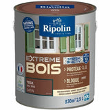 Paint Ripolin Brown Satin finish 2,5 L-0