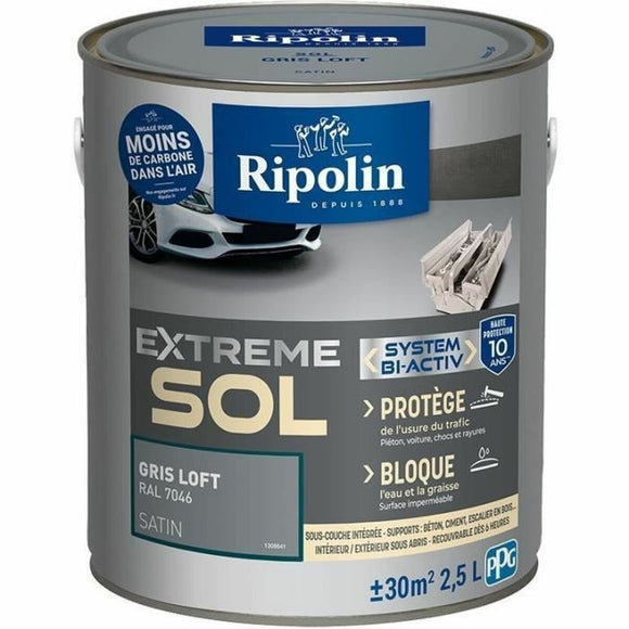 Primer Paint Ripolin Grey Satin finish 2,5 L-0