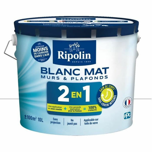 Primer Paint Ripolin White Matt 10 L-0