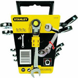 Combination spanner set Stanley 181a.25cpepb 8-19 mm 6 Pieces-1