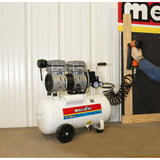 Air Compressor MECAFER 425523 Horizontal Silent 8 bar 24 L-5