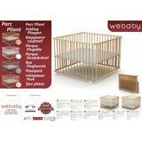 Playground WEBABY 100 x 100 cm Beige-1
