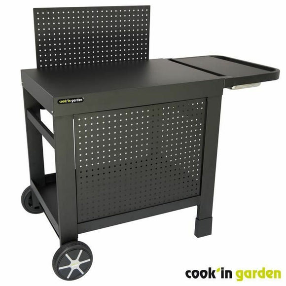 Garden Cart Cook'in Garden Reva 110 Premium Black Steel 108 x 55 cm Garden-0