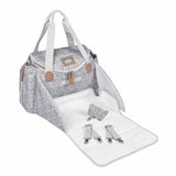 Diaper Changing Bag Béaba Sydney Jungle Grey-3