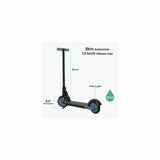 Electric Scooter Wispeed 150 W Blue-6