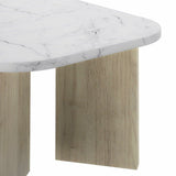 Centre Table White 105 x 58 x 39 cm-2