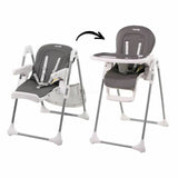 Highchair Nania Grey Leatherette-5