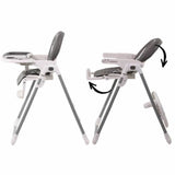 Highchair Nania Grey Leatherette-4