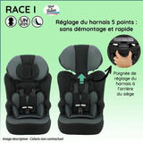 Car Chair Nania Race Zebra-1