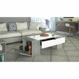 Centre Table Lucky 123 x 42 x 55 cm White-2