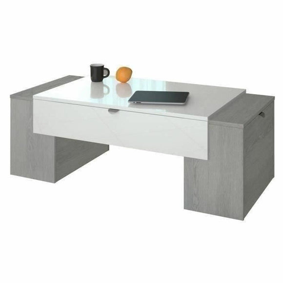 Centre Table Lucky 123 x 42 x 55 cm White-0