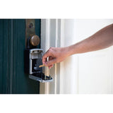 Safety-deposit box Master Lock 5440EURD Keys Black/Silver Zinc 18 x 8 x 6 cm (1 Unit)-2