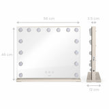 Magnifying Mirror Livoo DOS207 White Mirror-1