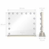 Magnifying Mirror Livoo DOS207 White Mirror-7