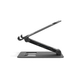 Folding and Adjustable Laptop Stand Port Designs 901108DOCK-EU Aluminium-4