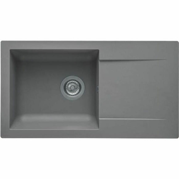 Sink with One Basin and Drainer Stradour-0