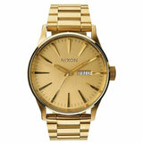 Men's Watch Nixon Sentry SS Gold-0