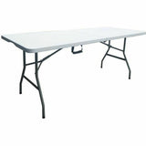 Folding Table Metal Plastic 180 x 75 x 74 cm-0