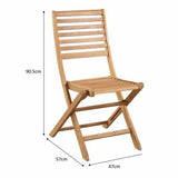 Garden chair 47 x 57,5 x 89,5 cm (2 Units)-2
