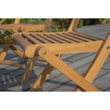 Garden chair 47 x 57,5 x 89,5 cm (2 Units)-1