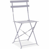 Table set with 2 chairs Grey-5