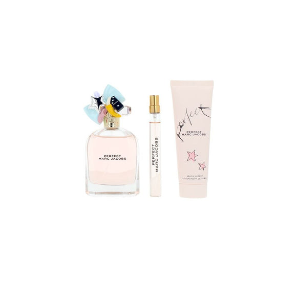 Women's Perfume Set Marc Jacobs PERFECT 3 Pieces-0