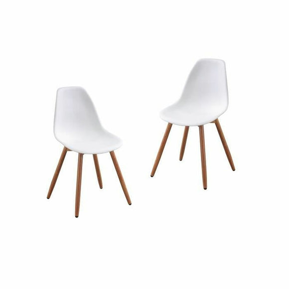 Garden chair White 50 x 55 x 85,5 cm (2 Units)-0
