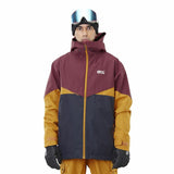 Ski Jacket Picture Stone Burgundy-3