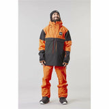 Ski Jacket Picture Anton Orange Men-9