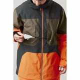 Ski Jacket Picture Elfyn Orange Men-6