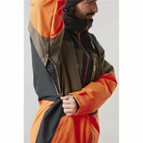 Ski Jacket Picture Elfyn Orange Men-3