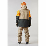 Ski Jacket Picture Elfyn Light brown Men-8
