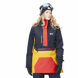 Ski Jacket Picture Seen Navy Blue Lady-3