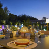 LEDlamp Lumisky Standy Mini Raffy Brown Plastic-3