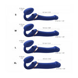 Vibrator Strap-on-me 6017418 Blue XL-4