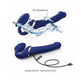 Vibrator Strap-on-me 6017418 Blue XL-2
