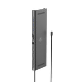 USB Hub Mobility Lab Dock Adapter 11 in 1 Black Grey 100 W-2