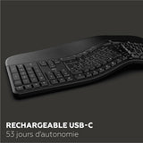 Keyboard and Mouse Mobility Lab Ergo C30W Black-8