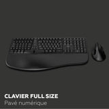 Keyboard and Mouse Mobility Lab Ergo C30W Black-2