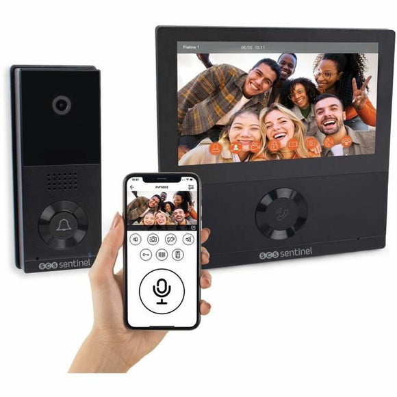 Smart Video-Porter SCS SENTINEL VisioWifi Black noir-0