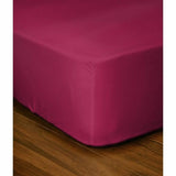 Fitted bottom sheet Lovely Home LH71613 Fuchsia Rose 90 x 190 + 30 cm-2