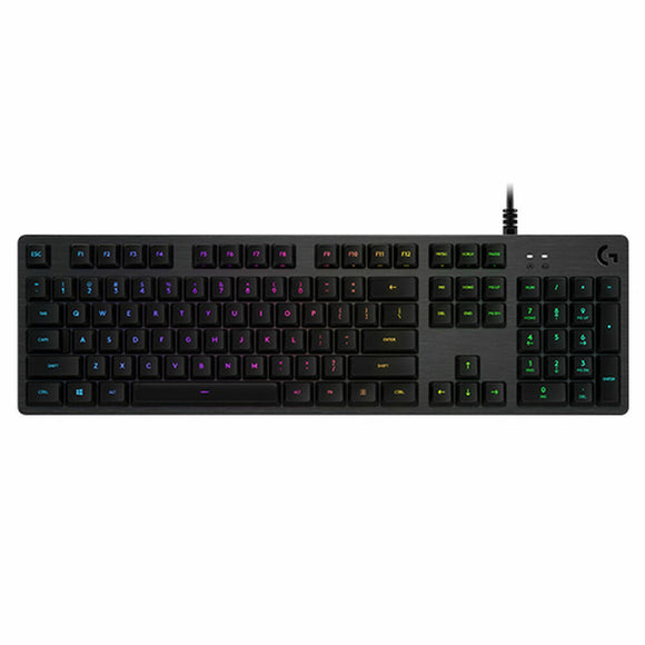 Keyboard Logitech G512 Black Spanish Qwerty-0