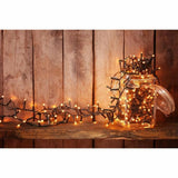 Wreath of LED Lights Lumisky YOGY SOLAR WARM 400 LEDS Black noir 1 W-3