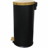 Rubbish Bin Kitchen Move   Black Matte back 30 L-0