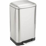 Waste bin Kitchen Move Stainless steel 30 L Grey-0