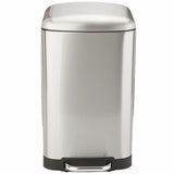 Waste bin Kitchen Move Stainless steel 30 L Grey-1