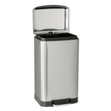 Waste bin with pedal Kitchen move GREENWICH Stainless steel (40 L)-2