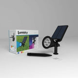 Solar lamp Lumisky Black rouge 200 Lm (2 Pieces) (2 Units)-1